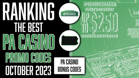 Best PA Online Casino Promo Codes .